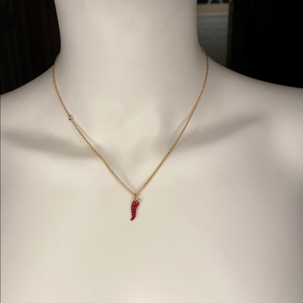 Swarovski Lisabel Crystal Red Pepper Necklace